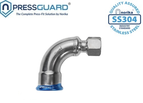 Stainless Steel 304 Press Fit 90 Deg FI Elbow